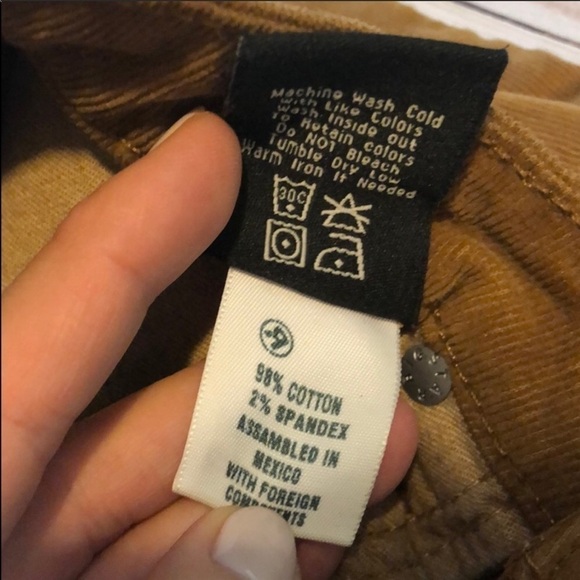 Big Star caramel corduroy skinny pants  25 - Picture 6 of 6